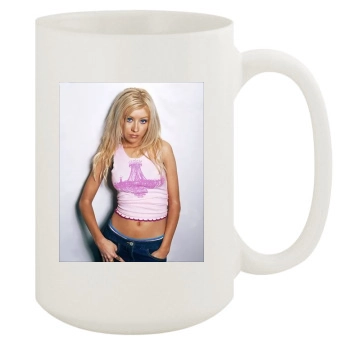 Christina Aguilera 15oz White Mug