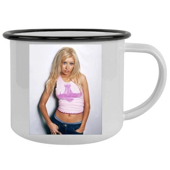 Christina Aguilera Camping Mug