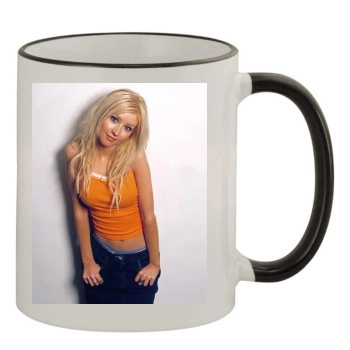 Christina Aguilera 11oz Colored Rim & Handle Mug