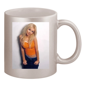 Christina Aguilera 11oz Metallic Silver Mug