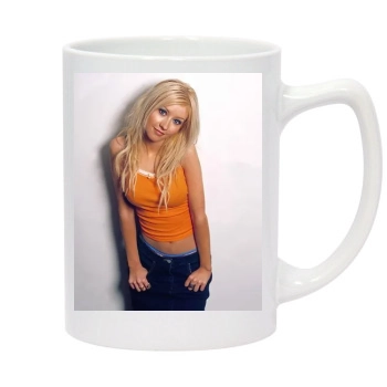 Christina Aguilera 14oz White Statesman Mug