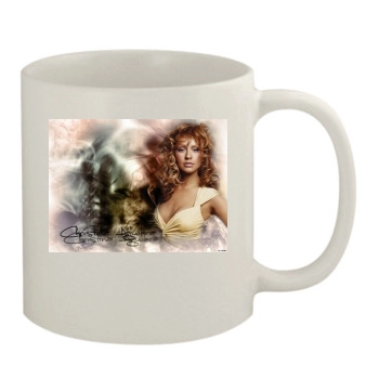 Christina Aguilera 11oz White Mug