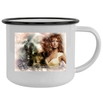 Christina Aguilera Camping Mug