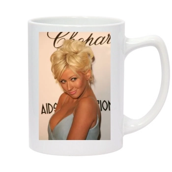 Christina Aguilera 14oz White Statesman Mug