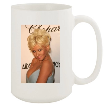 Christina Aguilera 15oz White Mug