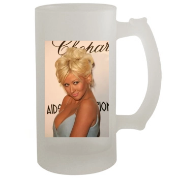 Christina Aguilera 16oz Frosted Beer Stein