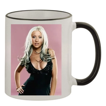 Christina Aguilera 11oz Colored Rim & Handle Mug