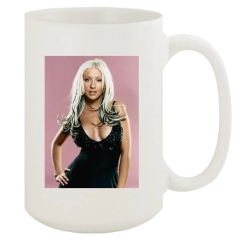 Christina Aguilera 15oz White Mug