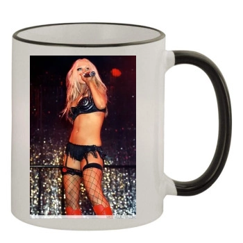 Christina Aguilera 11oz Colored Rim & Handle Mug