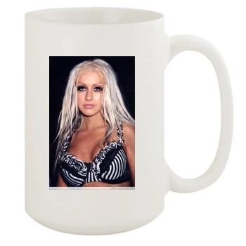 Christina Aguilera 15oz White Mug