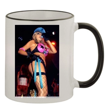 Christina Aguilera 11oz Colored Rim & Handle Mug