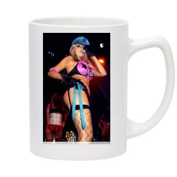 Christina Aguilera 14oz White Statesman Mug