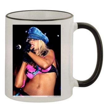 Christina Aguilera 11oz Colored Rim & Handle Mug