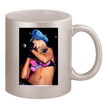 Christina Aguilera 11oz Metallic Silver Mug