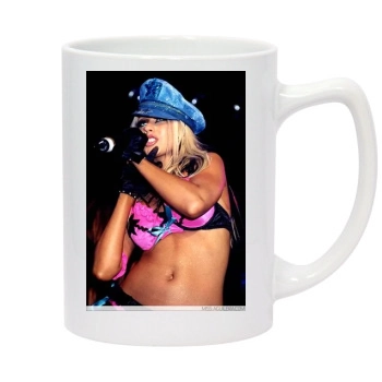 Christina Aguilera 14oz White Statesman Mug