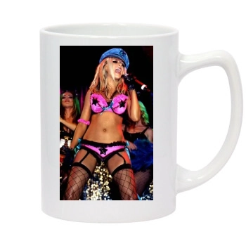 Christina Aguilera 14oz White Statesman Mug