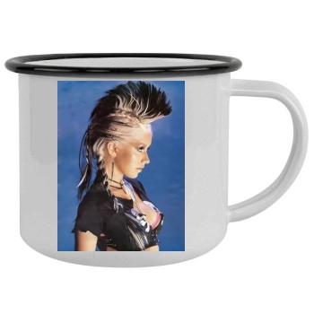 Christina Aguilera Camping Mug