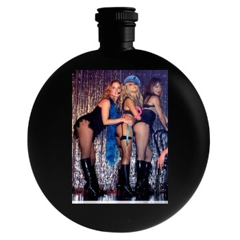 Christina Aguilera Round Flask