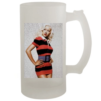 Christina Aguilera 16oz Frosted Beer Stein