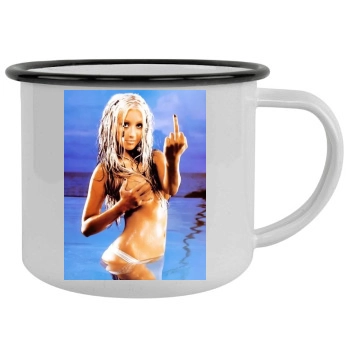 Christina Aguilera Camping Mug