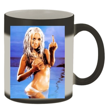 Christina Aguilera Color Changing Mug