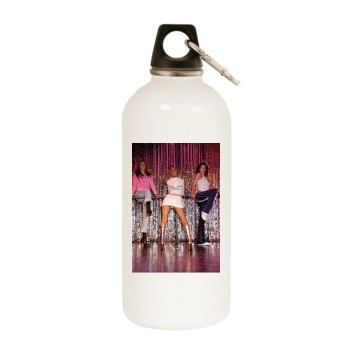 Christina Aguilera White Water Bottle With Carabiner