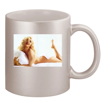 Christina Aguilera 11oz Metallic Silver Mug