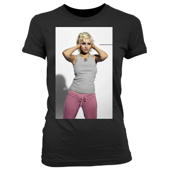 Christina Aguilera Women's Junior Cut Crewneck T-Shirt