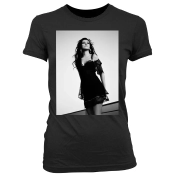 Christina Aguilera Women's Junior Cut Crewneck T-Shirt