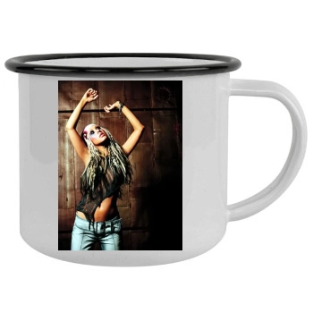 Christina Aguilera Camping Mug