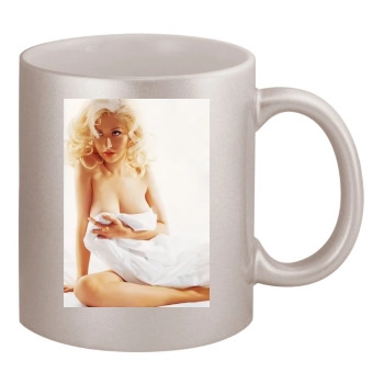 Christina Aguilera 11oz Metallic Silver Mug