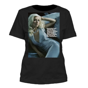 Christina Aguilera Women's Cut T-Shirt