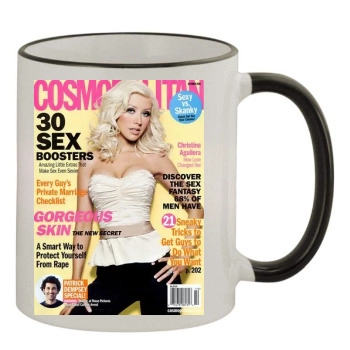 Christina Aguilera 11oz Colored Rim & Handle Mug