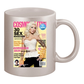 Christina Aguilera 11oz Metallic Silver Mug