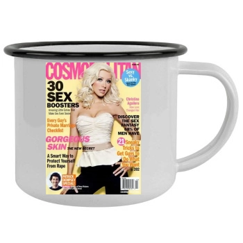 Christina Aguilera Camping Mug