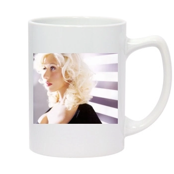 Christina Aguilera 14oz White Statesman Mug