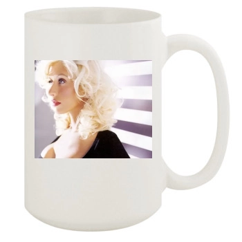 Christina Aguilera 15oz White Mug