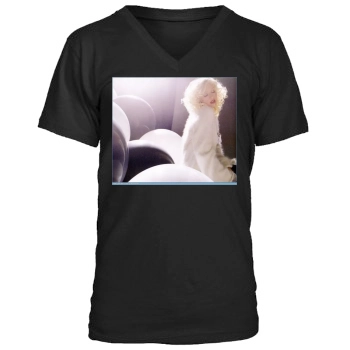 Christina Aguilera Men's V-Neck T-Shirt