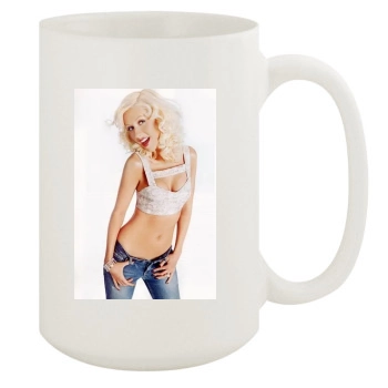 Christina Aguilera 15oz White Mug