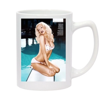 Christina Aguilera 14oz White Statesman Mug