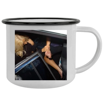 Christina Aguilera Camping Mug