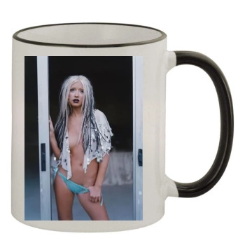 Christina Aguilera 11oz Colored Rim & Handle Mug