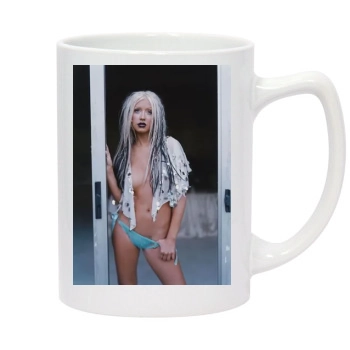 Christina Aguilera 14oz White Statesman Mug