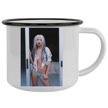 Christina Aguilera Camping Mug