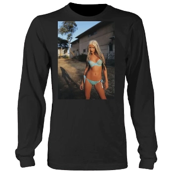 Christina Aguilera Men's Heavy Long Sleeve TShirt