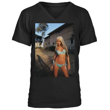 Christina Aguilera Men's V-Neck T-Shirt