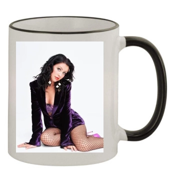 Christina Aguilera 11oz Colored Rim & Handle Mug