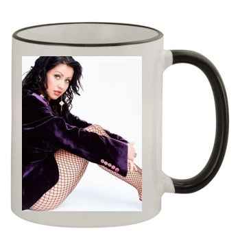 Christina Aguilera 11oz Colored Rim & Handle Mug