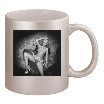 Christina Aguilera 11oz Metallic Silver Mug