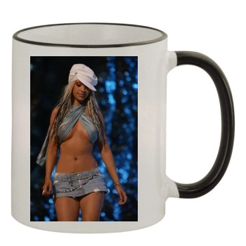 Christina Aguilera 11oz Colored Rim & Handle Mug